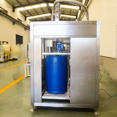 200L Single Automatic Oil Liquid Drum Filling Sealing Machine Electric Gear Motor Energy Saving PLC Bearing for Chemical