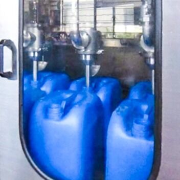 5-40L PLC Controlled Plastic Barrel Jerrycan Small Hole Automatic Liquid Machine Chemical Cleaning Honey Oil Gear Motor Bottle